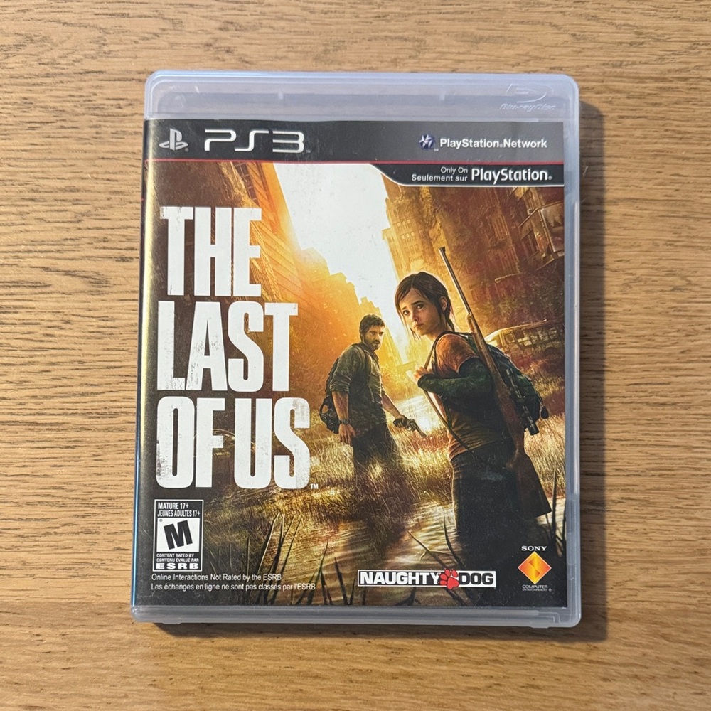 The Last of Us CD for Sony playstation 3
